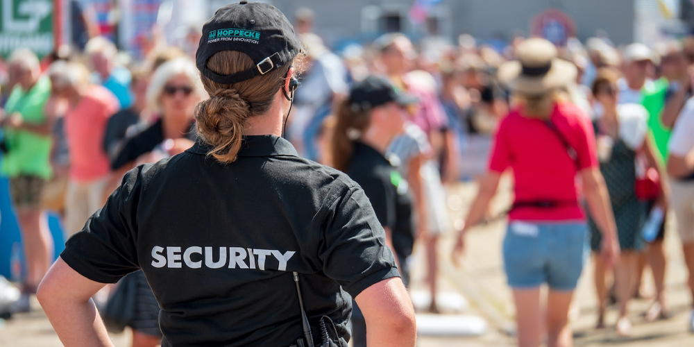 Lady Security Guard Security Services